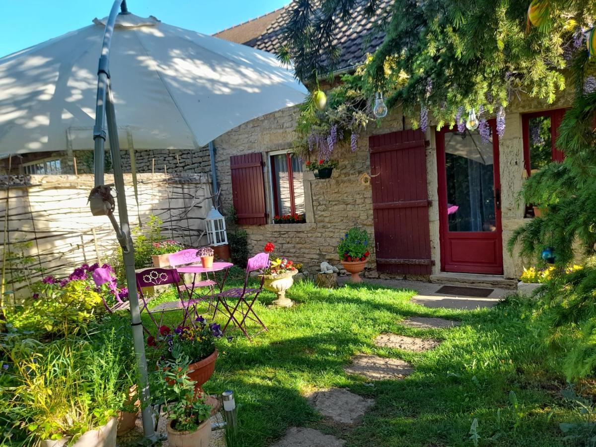 Aux Glycines Bed & Breakfast Marcilly-Ogny Bagian luar foto